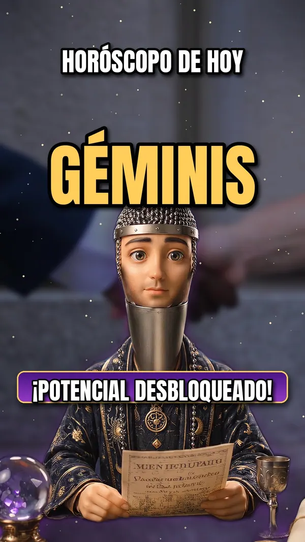 Horóscopo Géminis 11 Octubre 2026