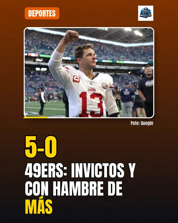 49ers: Invictos y con hambre de más