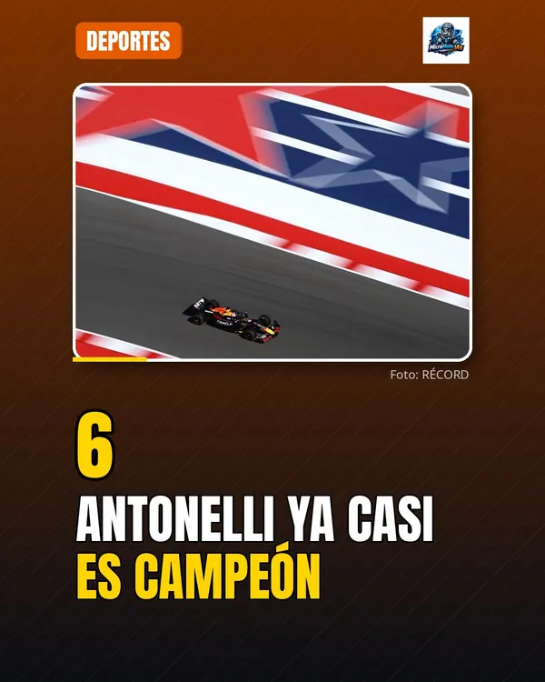 Antonelli ya casi es campeón