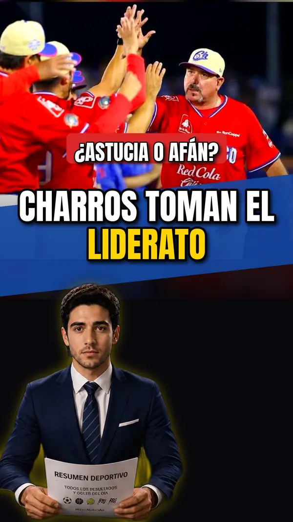 Charros toman el liderato