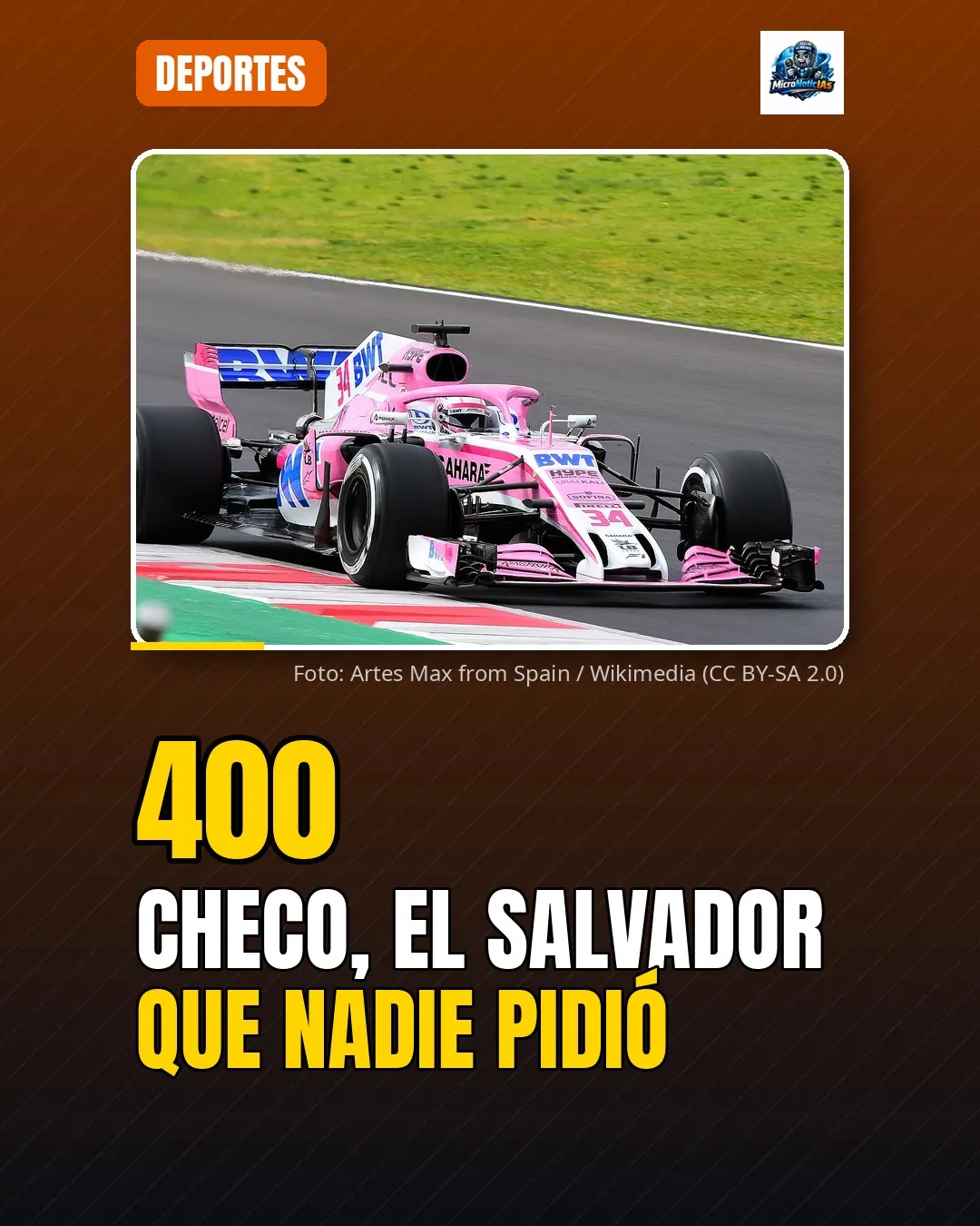 Checo, el salvador que nadie pidió