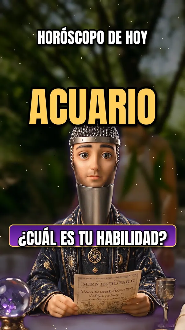 Horóscopo Acuario 14 Octubre
