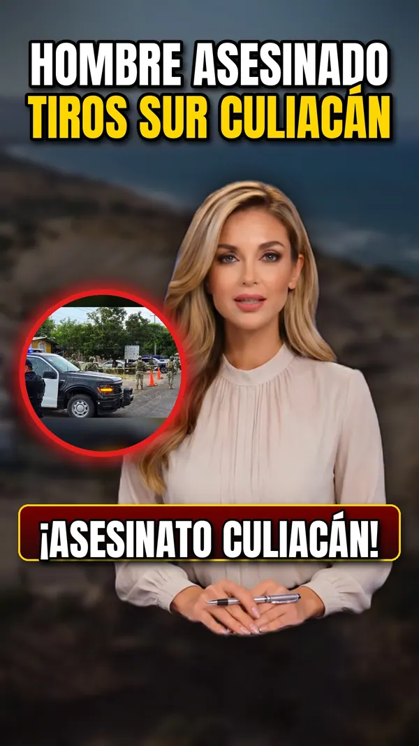 Hombre asesinado tiros sur Culiacán