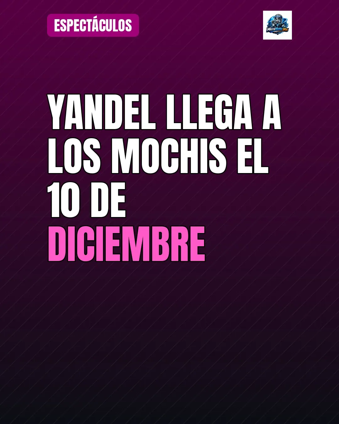 Yandel llega a Los Mochis el 10 de diciembre