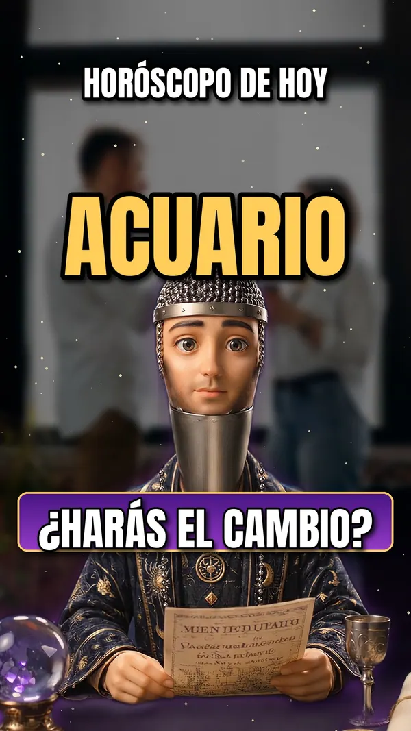 Acuario transforma relación hoy