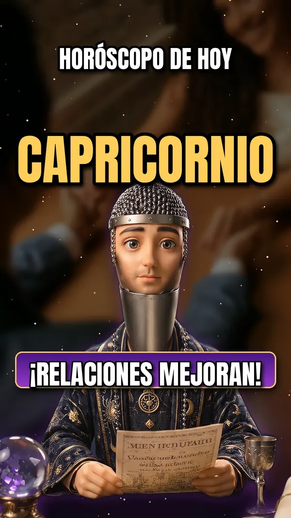 Capricornio: detalles cotidianos acercan relaciones