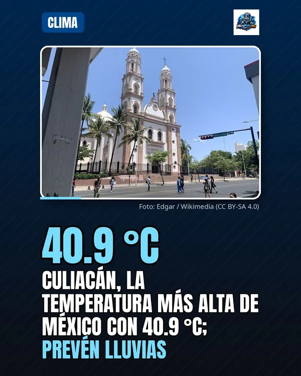 Mazatlán registrará 32.2 °C y 25% de probabilidad de lluvia este sábado