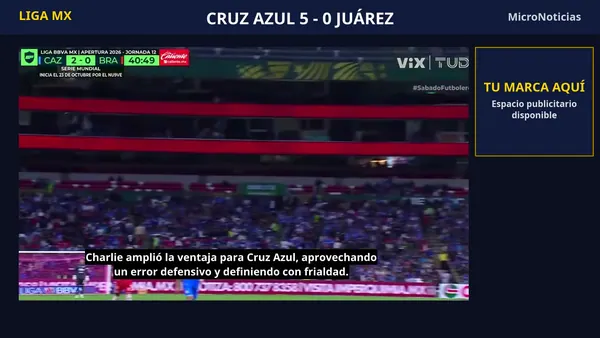 Resumen MicroNoticias | Cruz Azul golea a Juárez y vuelve a la victoria