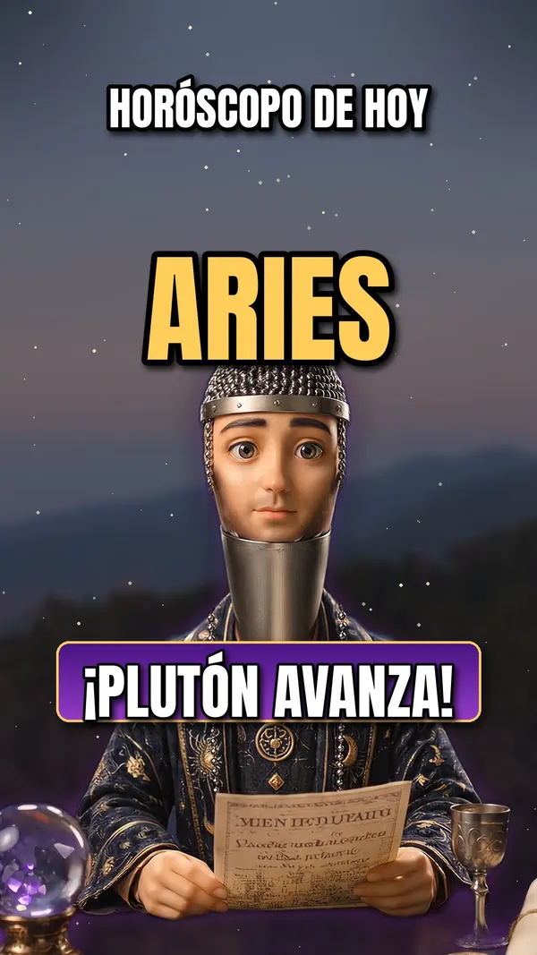 Aries: cambio positivo hoy
