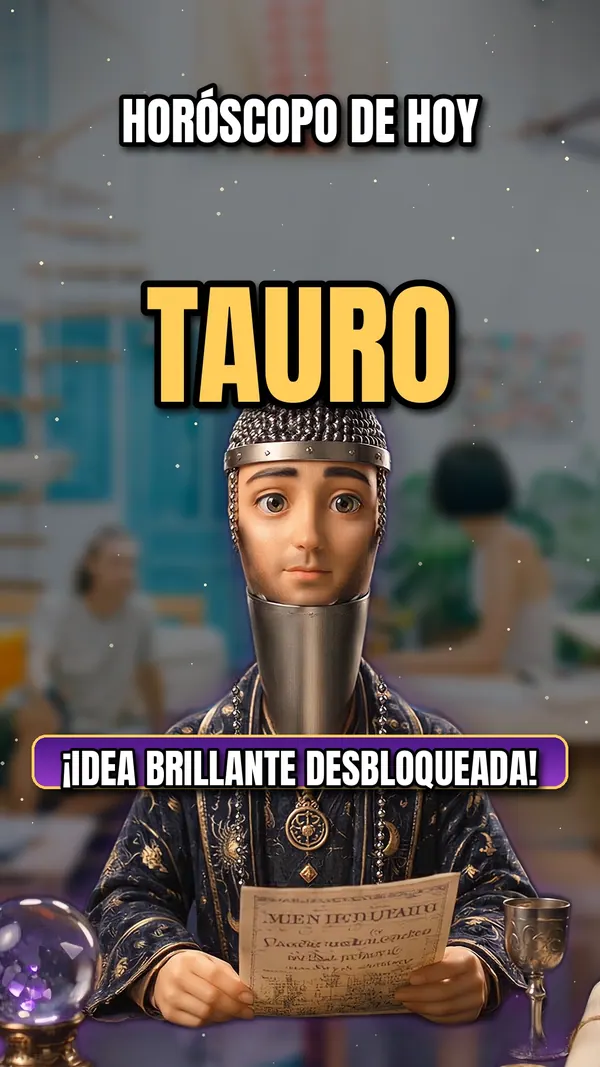 Tauro: Idea brillante hoy