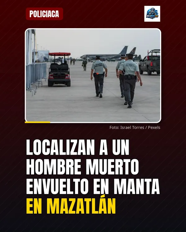 Localizan a un hombre muerto envuelto en manta en Mazatlán