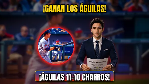Águilas 11-10 Charros: resultado y carreras del juego (20 de octubre)