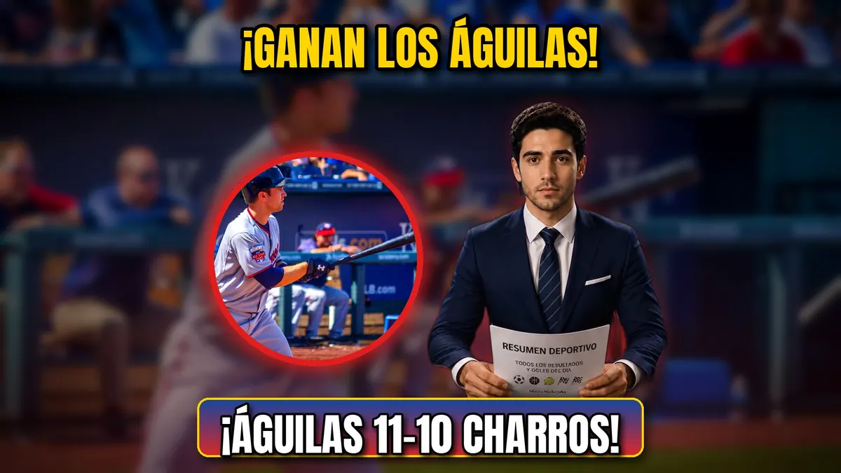 Águilas 11-10 Charros: resultado y carreras del juego (20 de octubre)