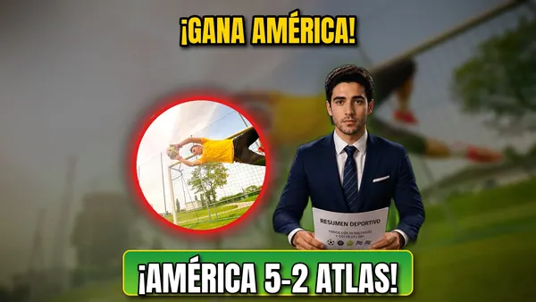 América 5-2 Atlas: resultado y goles del juego (21 de octubre)
