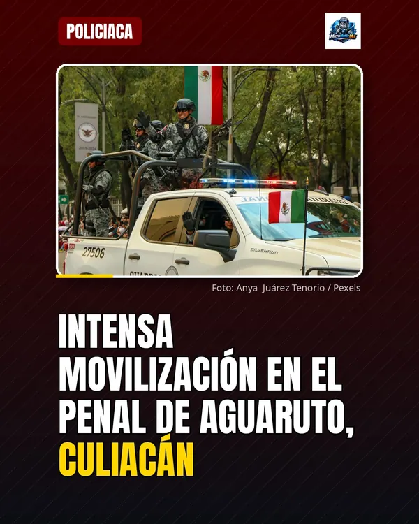 SSP Sinaloa controla operativo de revisión en Penal de Aguaruto, Culiacán