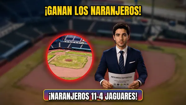 Naranjeros 11-4 Jaguares: resultado y carreras del juego (21 de octubre)