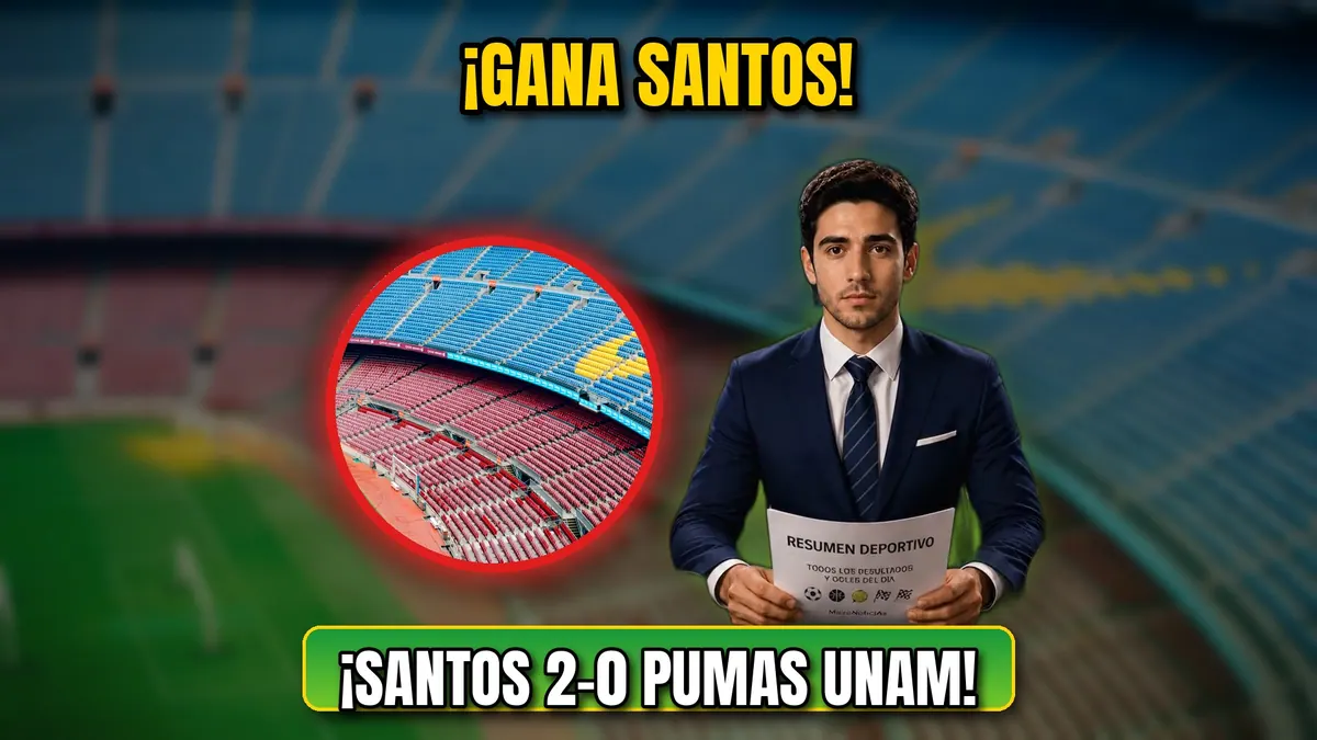 Santos 2-0 Pumas UNAM: resultado y goles del juego (21 de octubre)