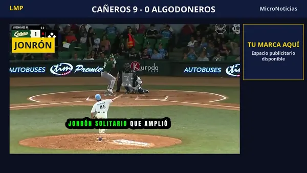 Cañeros 9-0 Algodoneros: resumen en video y carreras (21 de octubre)