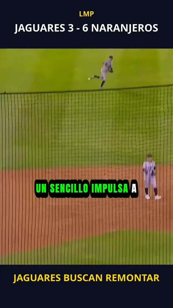 Jaguares buscan remontar | Jaguares 3 - 6 Naranjeros