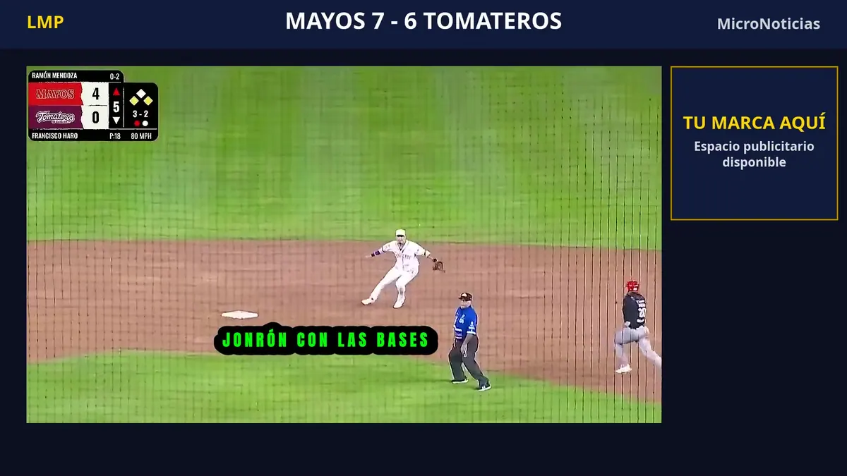 Mayos 7-6 Tomateros: resumen en video y carreras (21 de octubre)