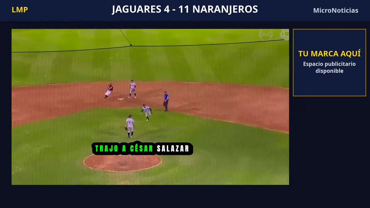 Naranjeros 11-4 Jaguares: resumen en video y carreras (21 de octubre)