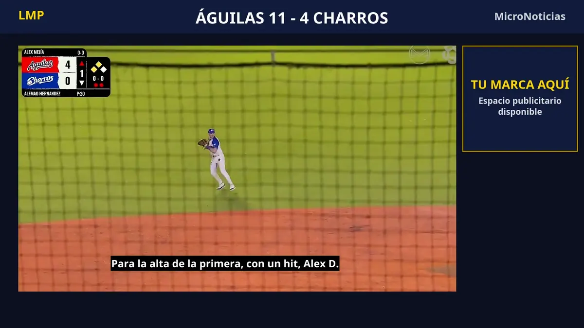 Águilas 11-4 Charros: resumen en video y carreras (22 de octubre)