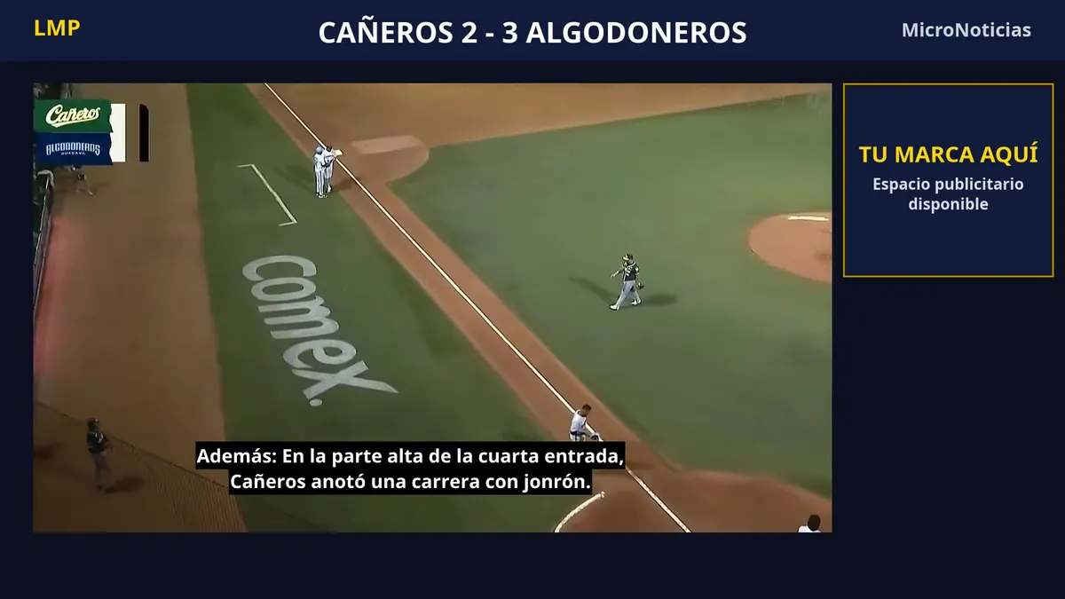 Algodoneros 3-2 Cañeros: resumen en video y carreras (22 de octubre)