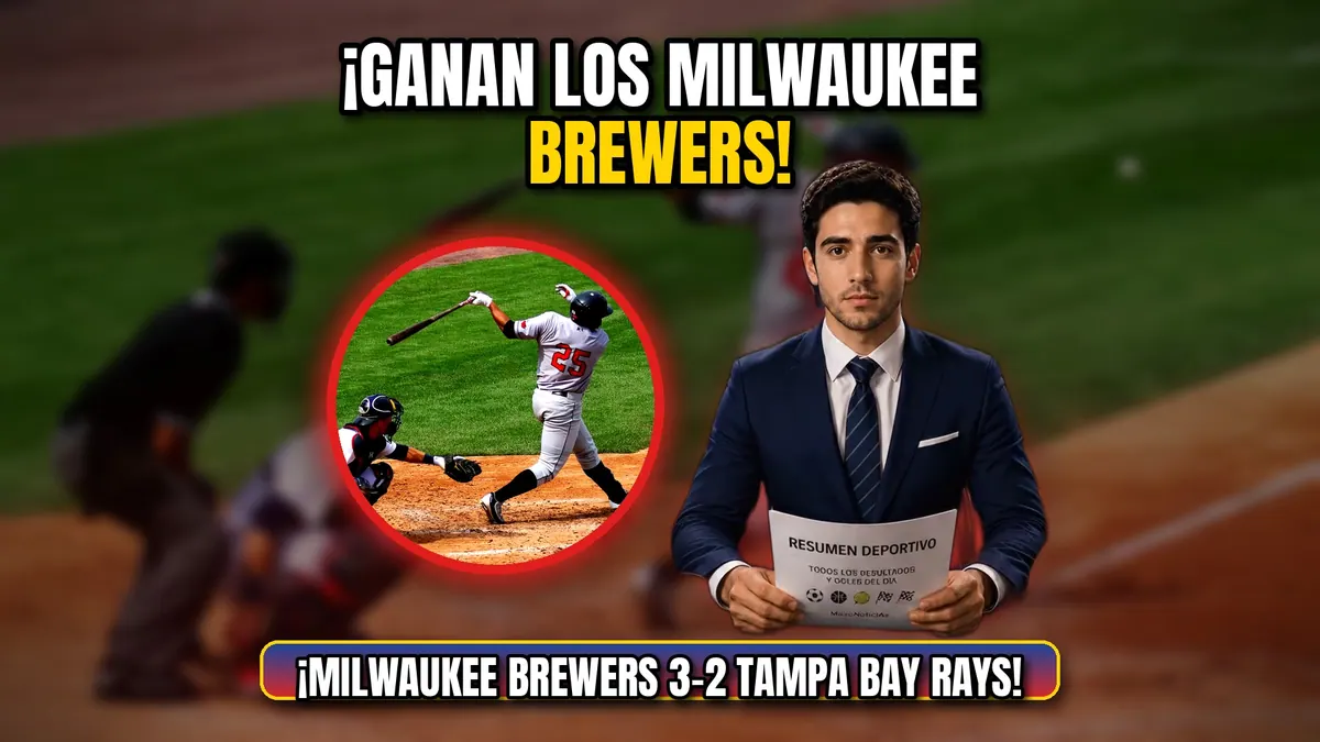 Milwaukee Brewers 3-2 Tampa Bay Rays: resultado y carreras del juego (23 de octubre)