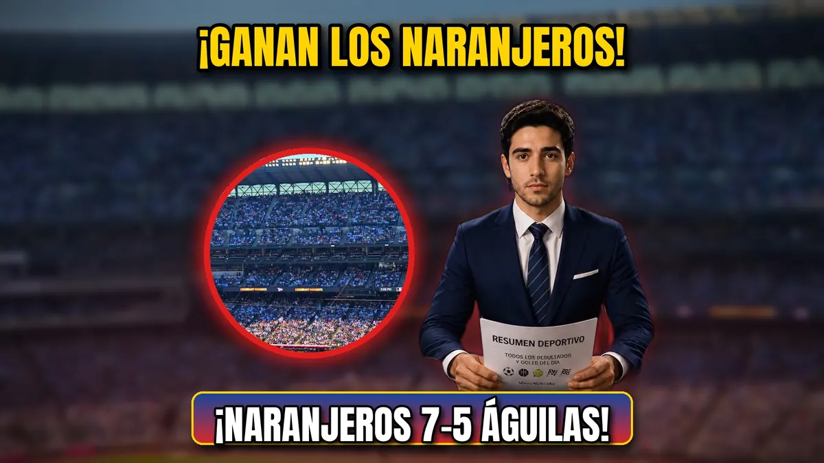 Naranjeros 7-5 Águilas: resultado y carreras del juego (23 de octubre)