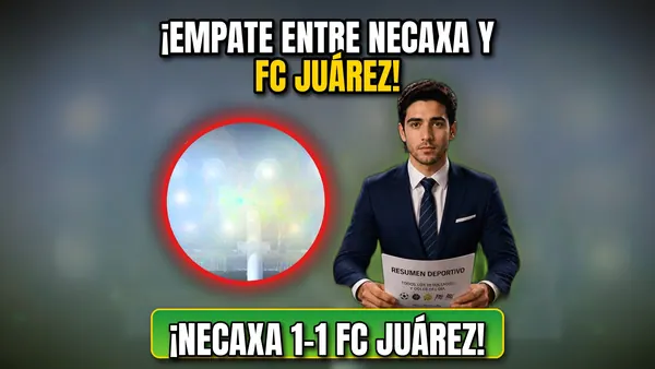 Necaxa y FC Juárez empatan 1-1: resultado y goles (23 de octubre)