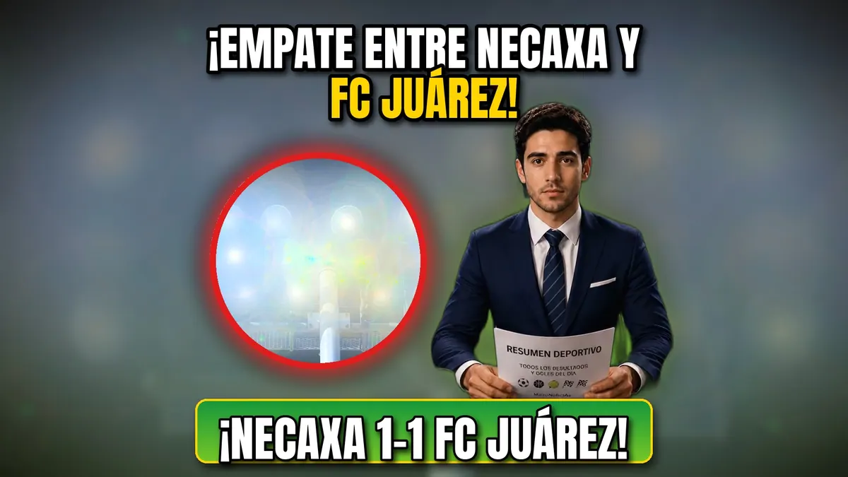 Necaxa y FC Juárez empatan 1-1: resultado y goles (23 de octubre)