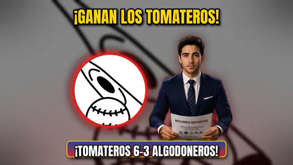 Tomateros 6-3 Algodoneros: resultado y carreras del juego (23 de octubre)