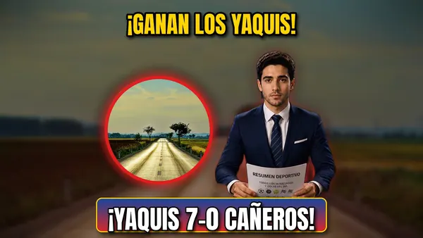 Yaquis 7-0 Cañeros: resultado y carreras del juego (23 de octubre)
