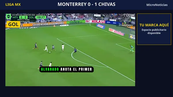 Chivas 1-0 Monterrey: resumen en video y goles (24 de octubre)