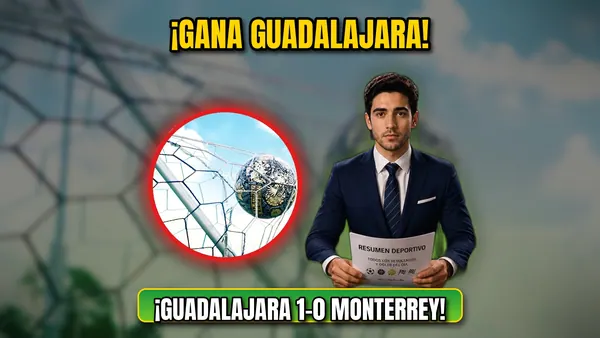 Guadalajara 1-0 Monterrey: resultado y goles del juego (24 de octubre)