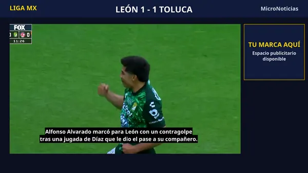 León 1-1 Toluca: resumen en video y goles (24 de octubre)