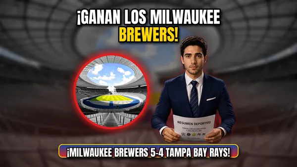 Milwaukee Brewers 5-4 Tampa Bay Rays: resultado y carreras del juego (24 de octubre)