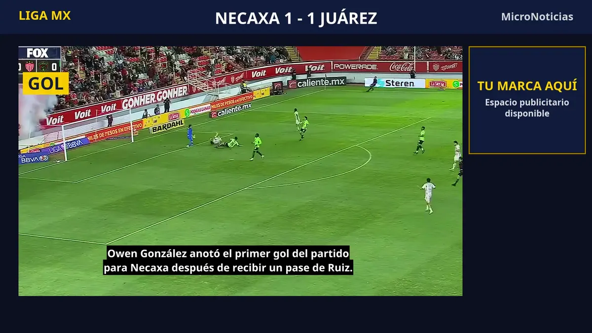 Necaxa 1-1 Juárez: resumen en video y goles (23 de octubre)