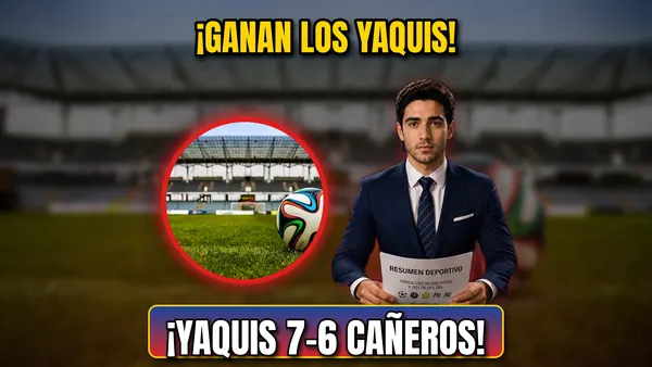 Yaquis 7-6 Cañeros: resultado y carreras del juego (24 de octubre)