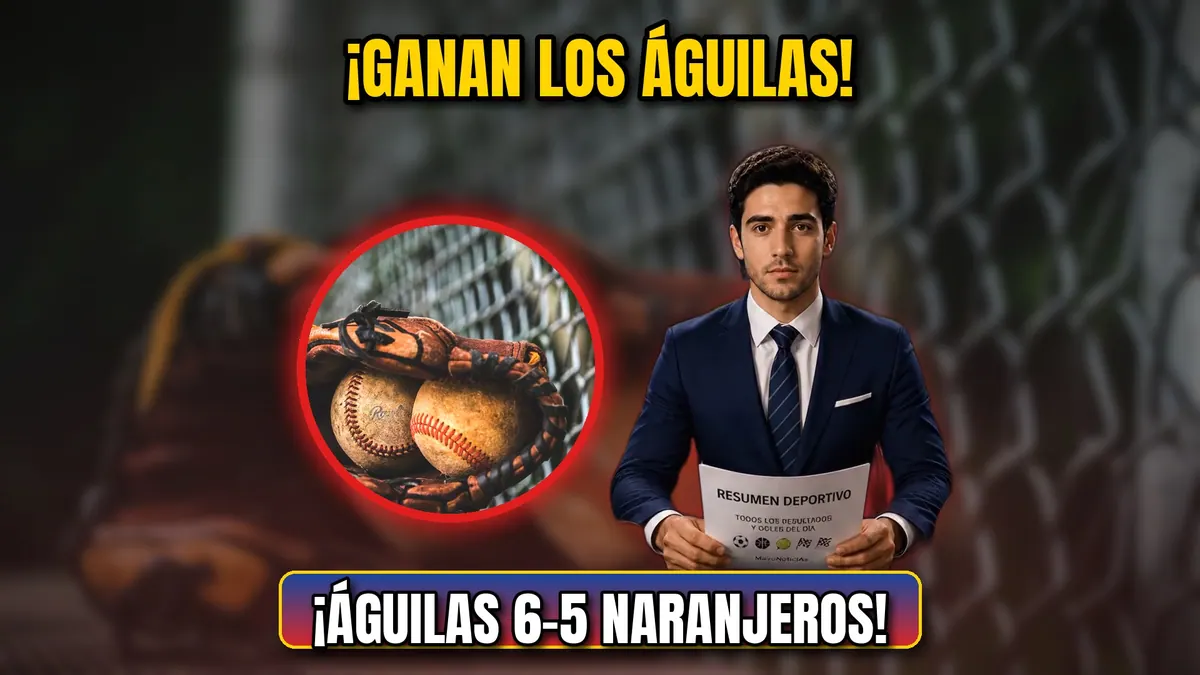 Águilas 6-5 Naranjeros: resultado y carreras del juego (25 de octubre)