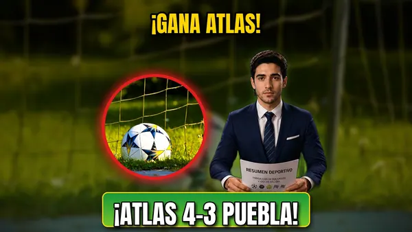 Atlas 4-3 Puebla: resultado y goles del juego (25 de octubre)