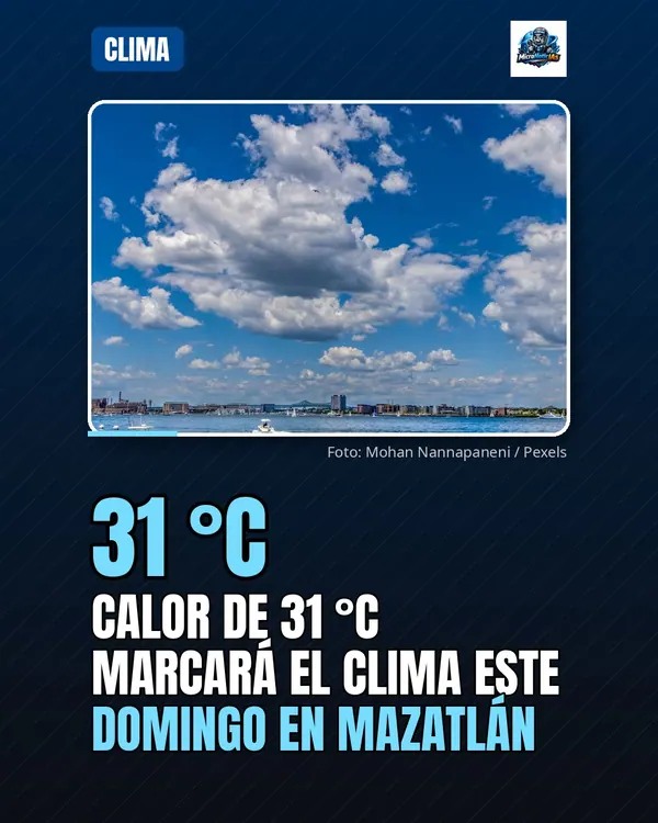 Servicio Meteorológico Nacional pronostica cielo nublado para Guadalajara este sábado