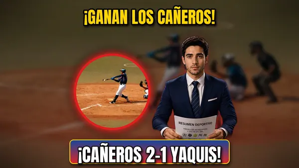 Cañeros 2-1 Yaquis: resultado y carreras del juego (25 de octubre)