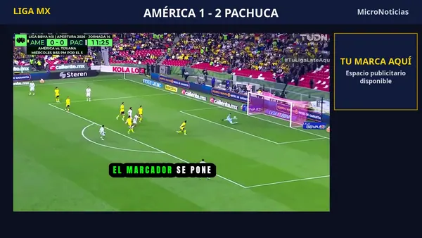Pachuca 2-1 América: resumen en video y goles (25 de octubre)