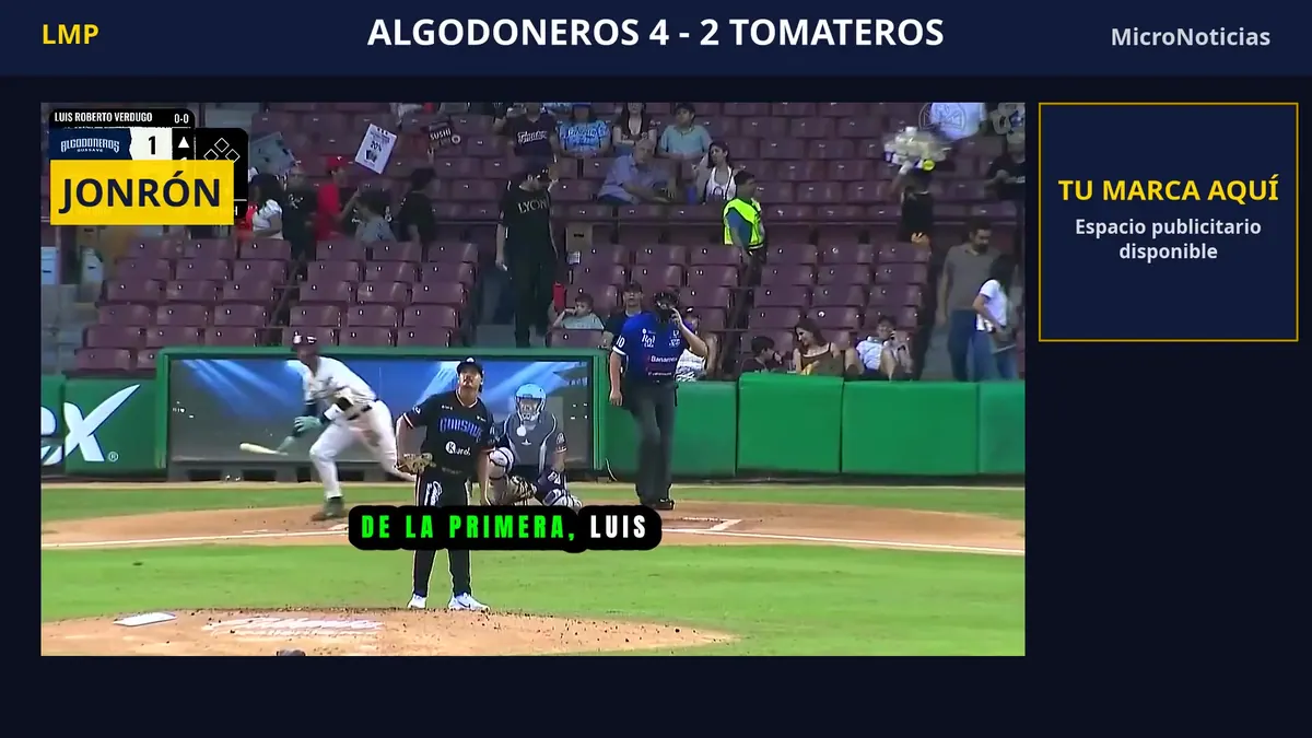 Algodoneros 4-2 Tomateros: resumen en video y carreras (25 de octubre)