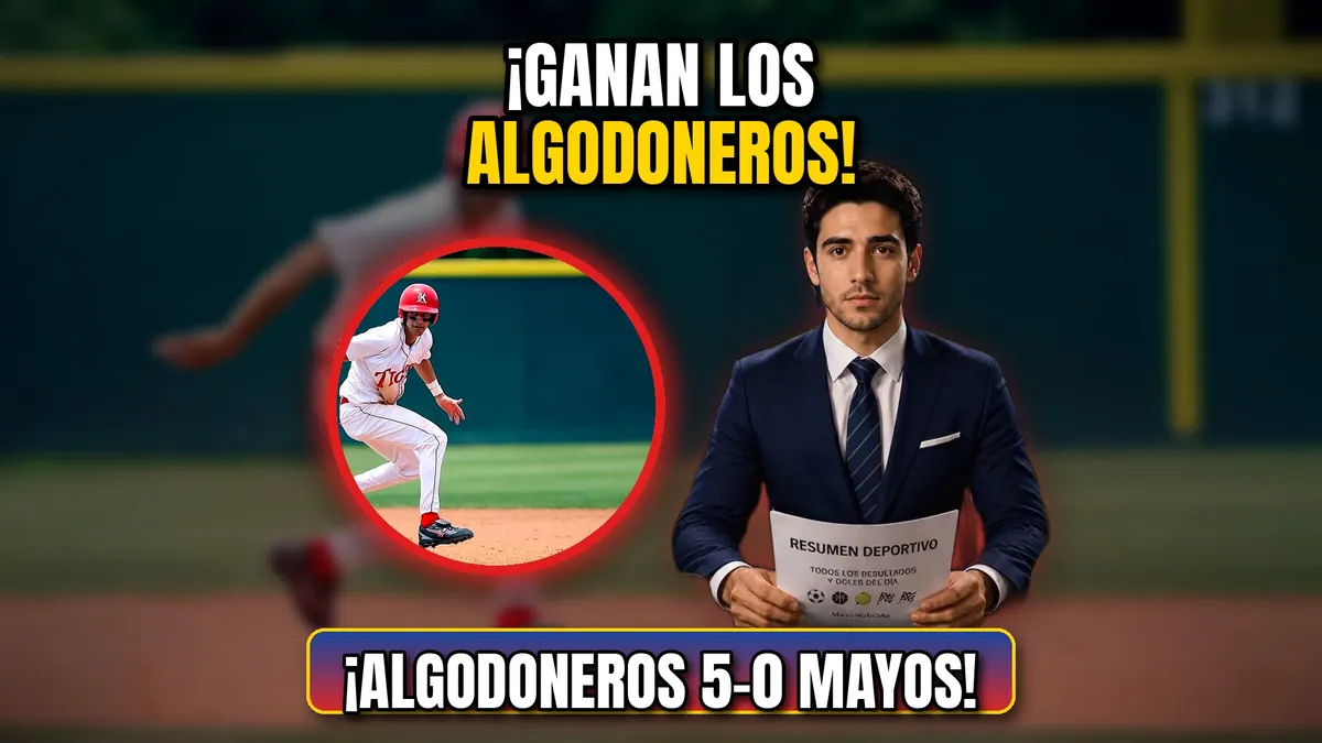 Algodoneros 5-0 Mayos: resultado y carreras del juego (27 de octubre)