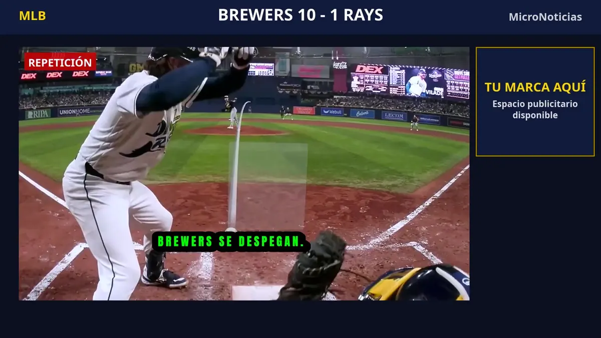 Brewers 10-1 Rays: resumen en video y carreras (26 de octubre)