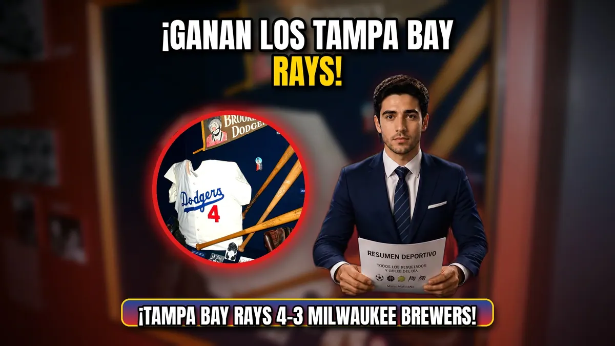 Tampa Bay Rays 4-3 Milwaukee Brewers: resultado y carreras del juego (27 de octubre)