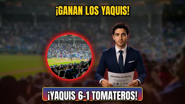 Yaquis 6-1 Tomateros: resultado y carreras del juego (27 de octubre)