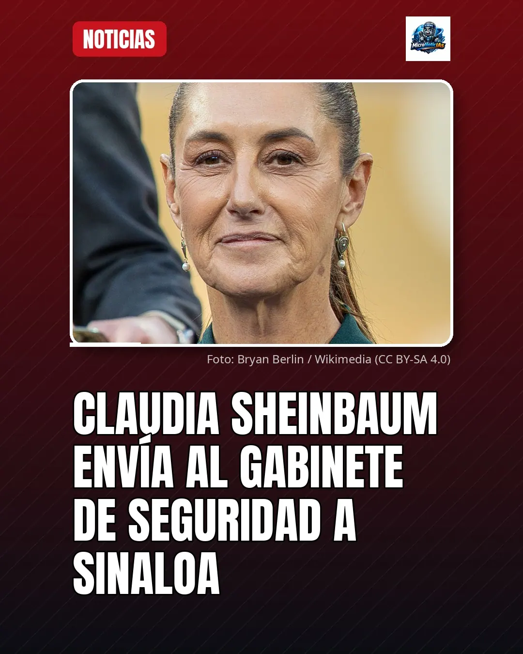 Claudia Sheinbaum envía gabinete de seguridad a Sinaloa
